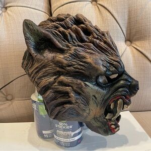 Werewolf Rubies Costume Co 2010 Rubber Latex Mask Halloween
